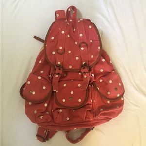 Polka Dot Backpack